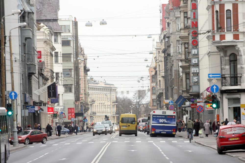 Ilustratīvs foto. Brīvības iela Rīgā.