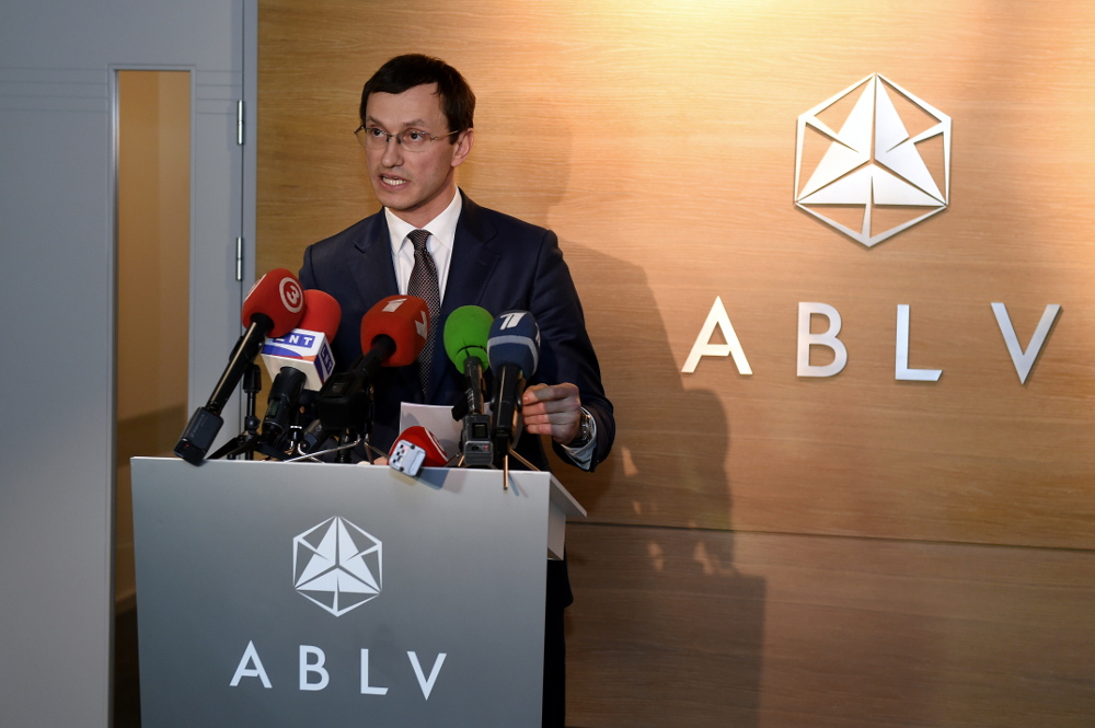 “ABLV Bank” bankas izpilddirektora vietnieks Vadims Reinfelds uzsvēra, ka banka atbalsta ASV cīņu pret naudas atmazgāšanu, terorisma finansēšanu un sankciju apiešanu, 2018.gada februārī.
