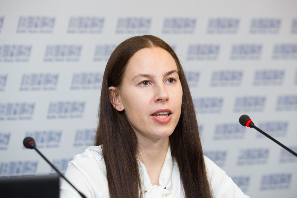 Lietuvas Nacionālās bibliotēkas direktore Agneta Skardžuviene.