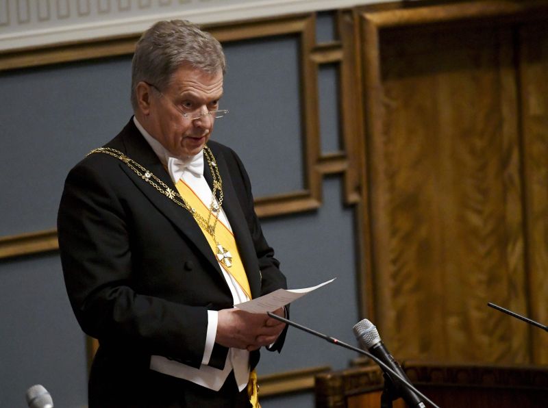 Somijas prezidents Sauli Nīnisto