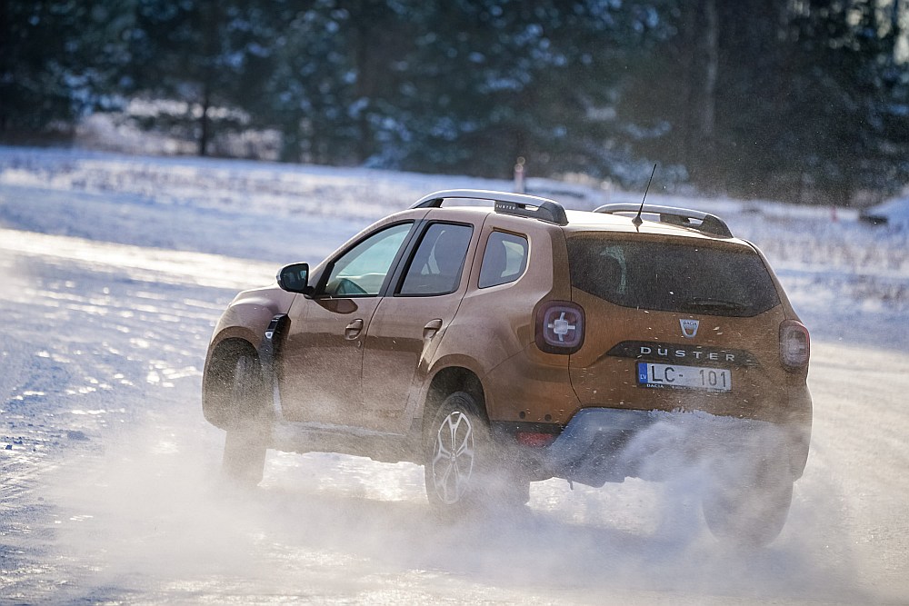 “Duster” Brīvkalnu trasē.