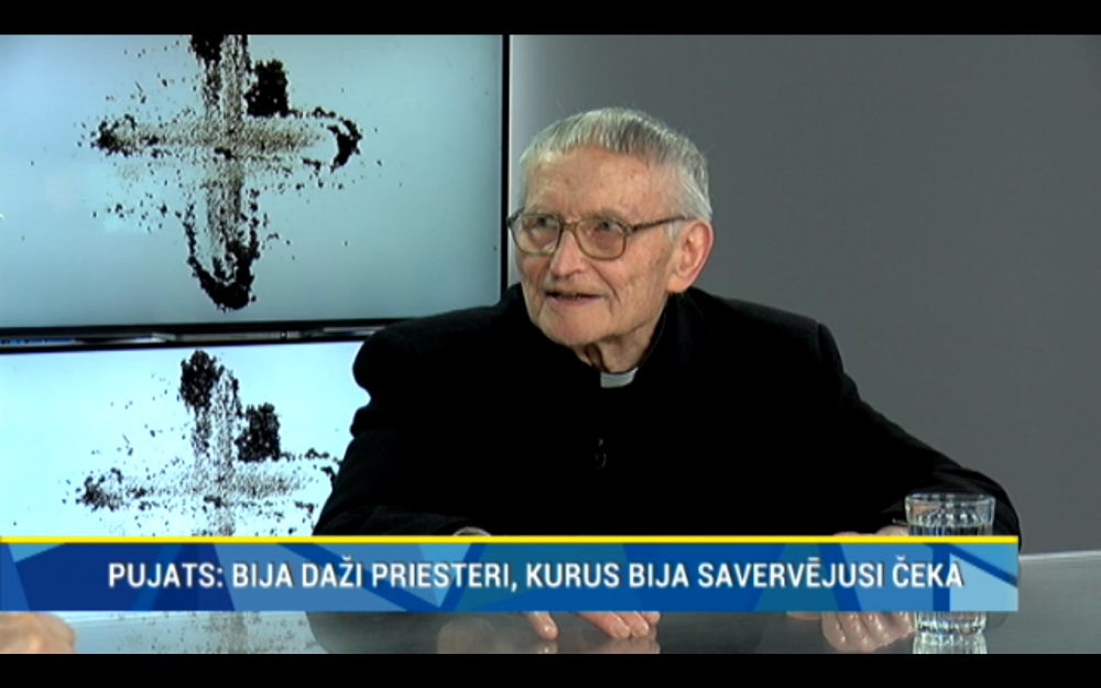 Kardināls Jānis Pujats intervijā Rīga TV24 stāsta par čekas laikiem un baznīcu.