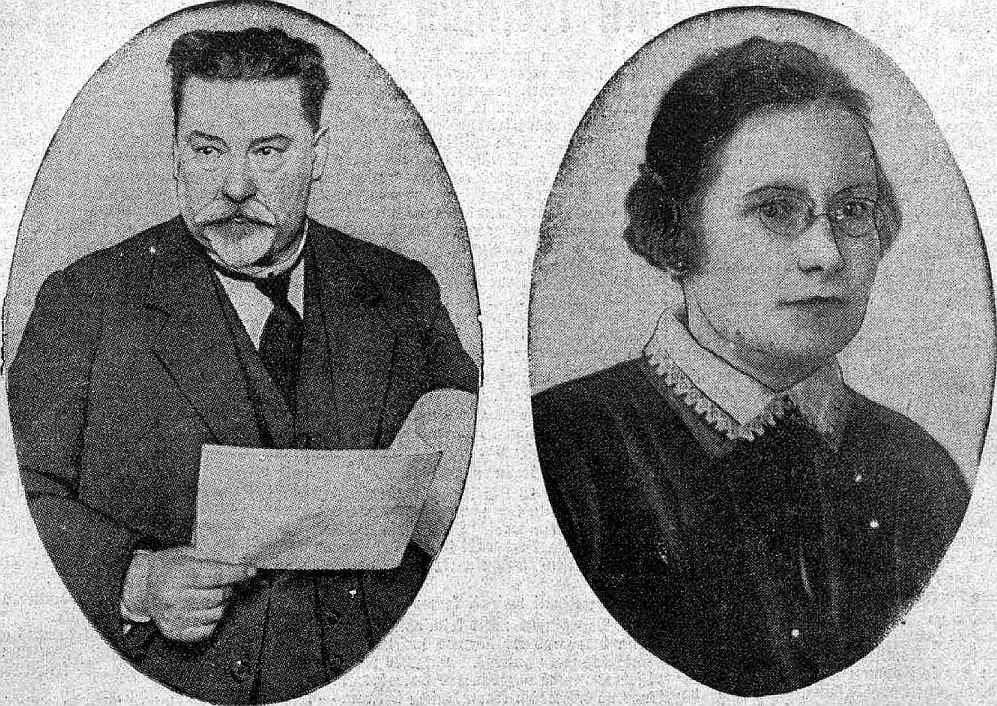 Pēteris Juraševskis un Lilija Pigita.