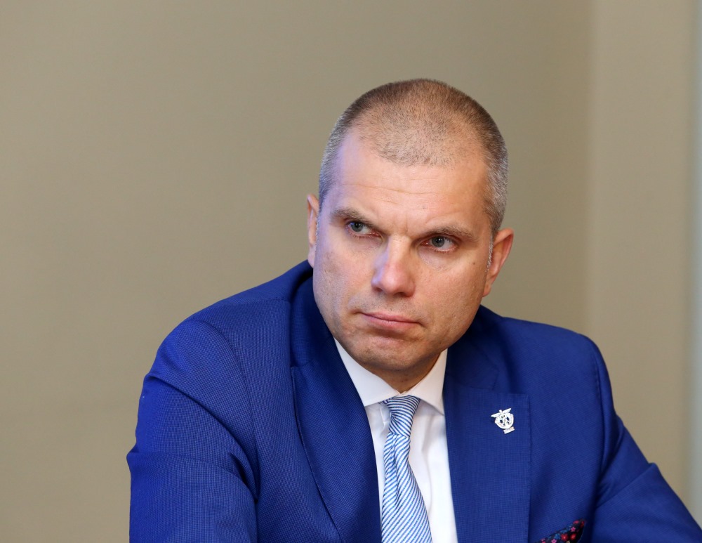 LTRK prezidents Aigars Rostovskis.