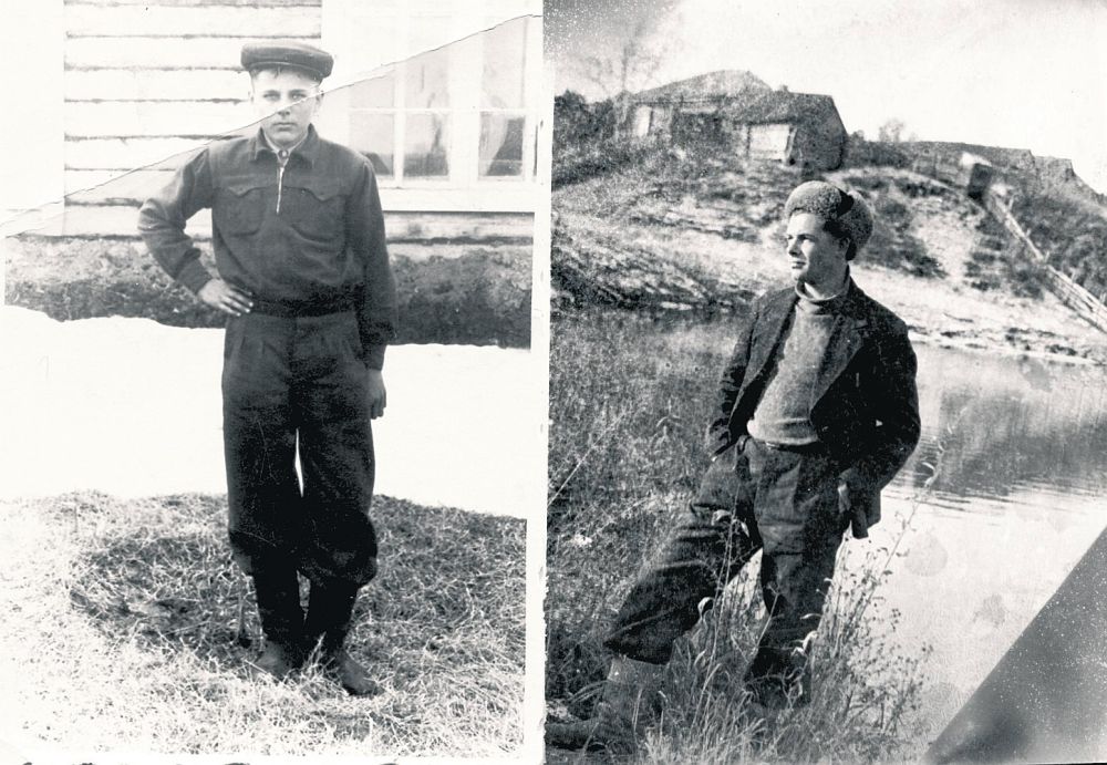 Raksta autors Māris Lācis (no kreisās) un brālis Jānis Sibīrijā.