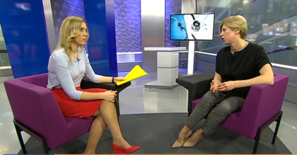 Veselības ministre Anda Čakša intervijā LNT “900 sekundēs”, 02.03.2018.