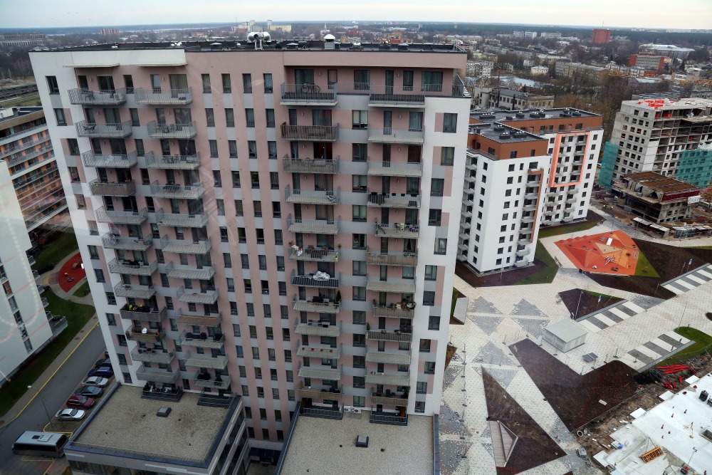 Dzīvojamo māju komplekss “Jaunā Teika” Rīgā.