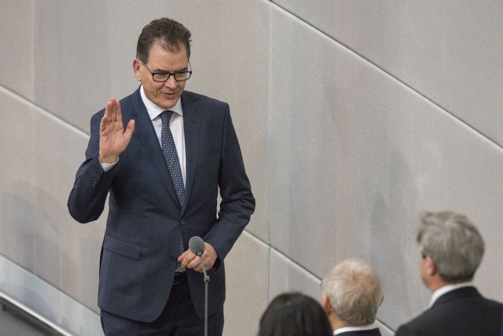 Vācijas ekonomiskās sadarbības un attīstības ministrs Gerds Millers