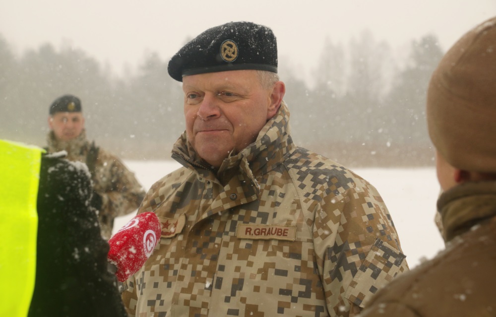 Bijušais NBS komandieris Raimonds Graube
