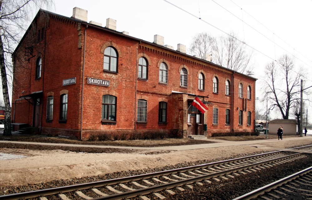 Šķirotavas stacija Rīgā.