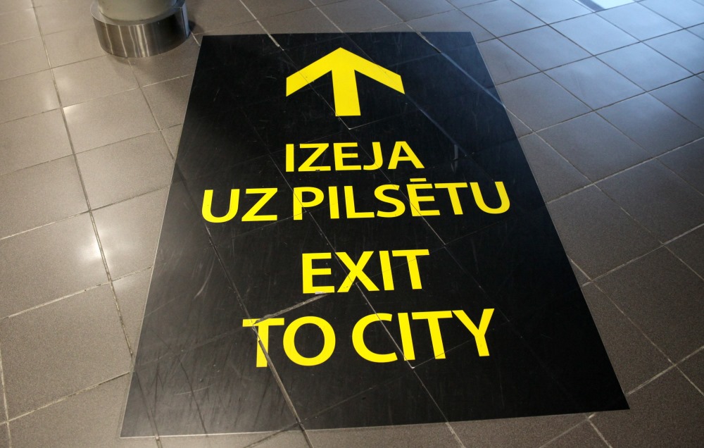 Lidosta “Rīga”.