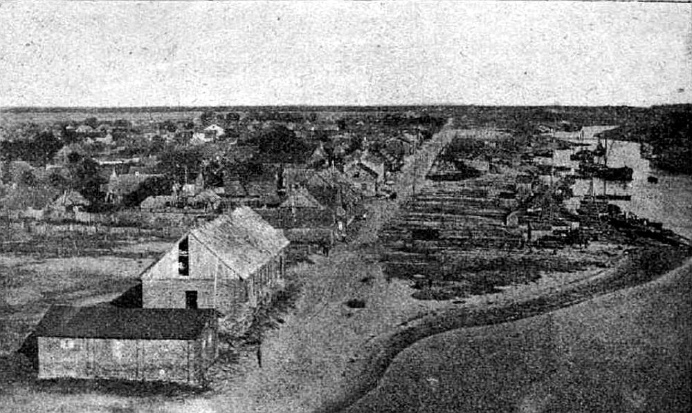Pāvilostas skats 1928. gadā.