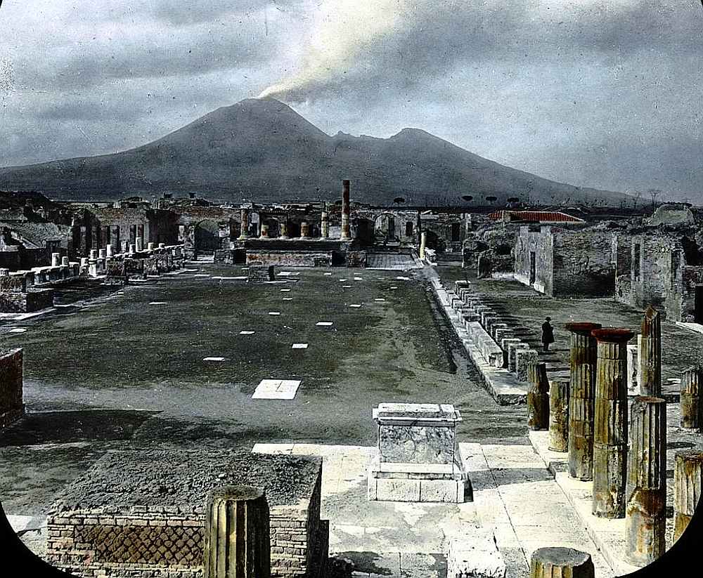 Atrakto Pompeju aina 20. gs. sākumā.