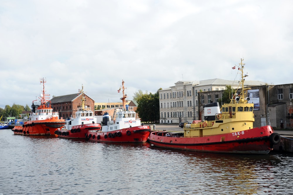 Liepājas osta.