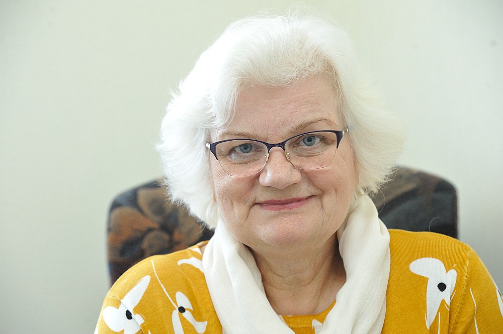 “Darba meklētāja statusam ir daudz priekšrocību,” saka pensionāre Vija Račinska.