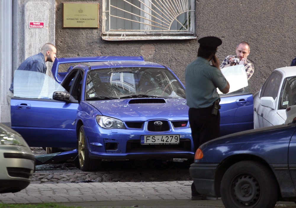 Automašīna “Subaru Impreza”, ar kuru pārvietojās Vladimirs Vaškevičs, tika uzspridzināta 2007.gada 21.maijā.