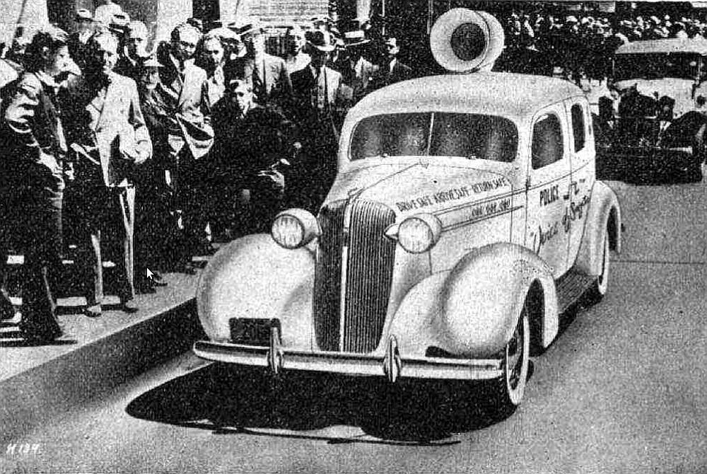 Satiksmes drošības auto 30. gadu ASV.