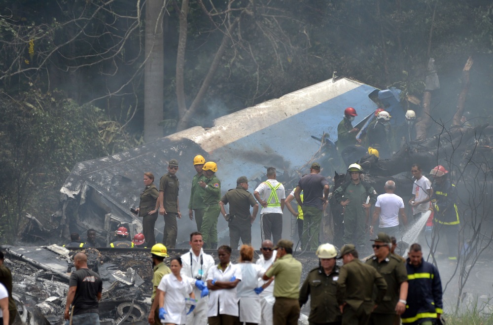 Kubā avarē lidmašīna, 18.05.2018.