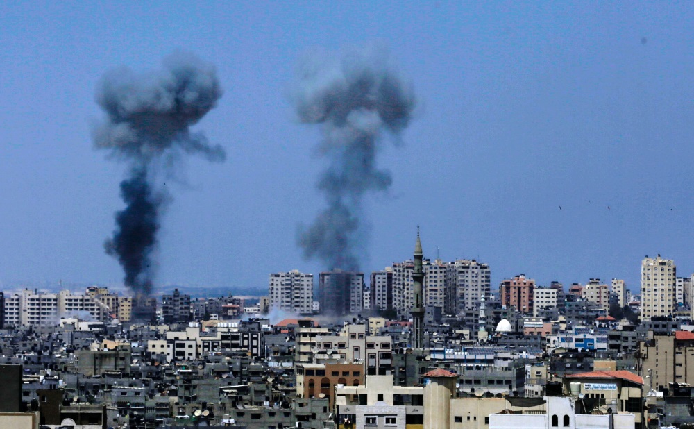Izraēla uzbrūk “Hamas” militārajiem objektiem Gazas joslā, 29.05.2018.