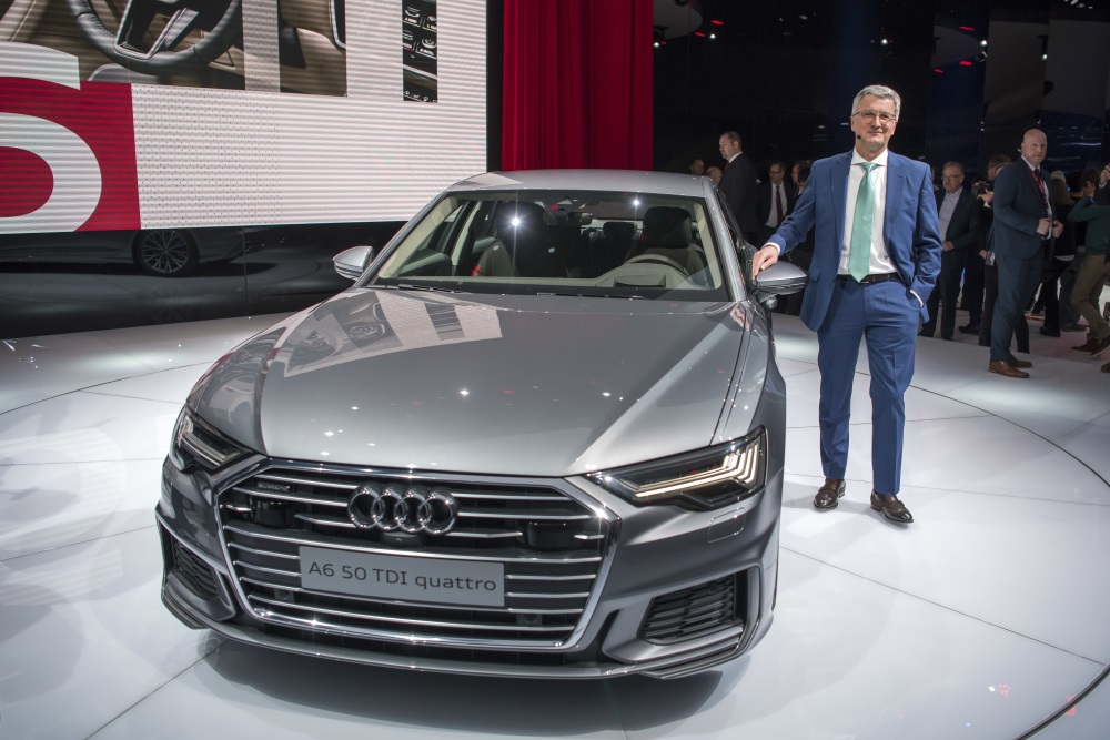 Audi A6 jaunā modeļa prezentācija, 06.03.2018.