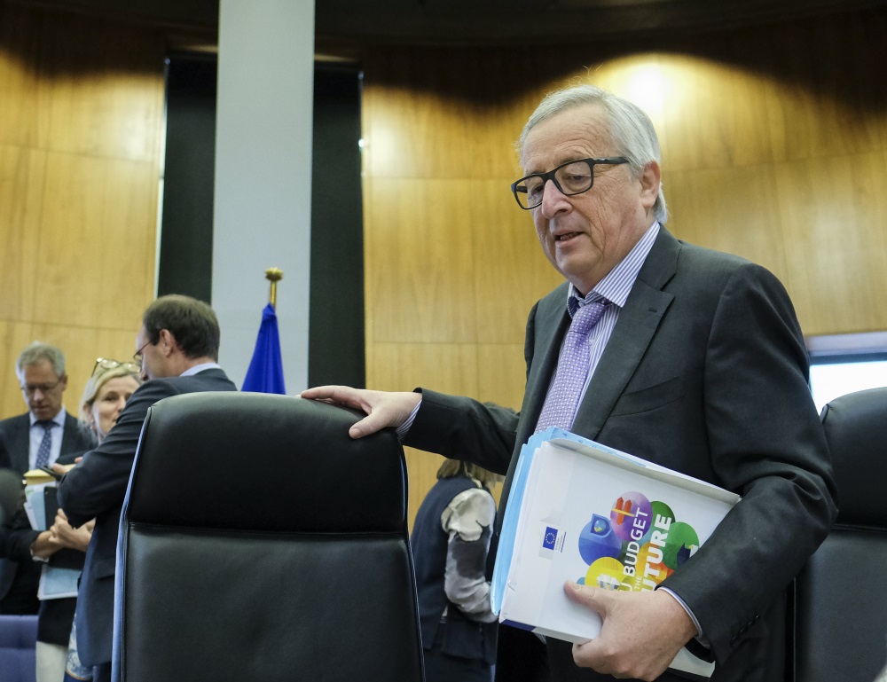 EK priekšsēdētājs Žans Klods Junkers, 02.05.2018.