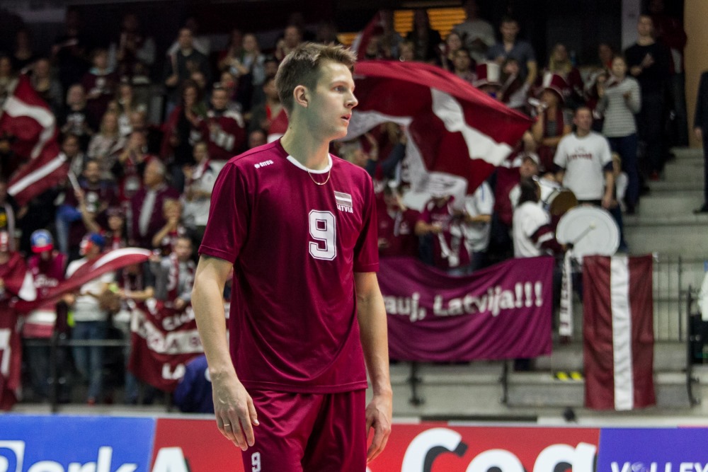 Hermans Egleskalns tikko kļuvis par Francijas čempionu volejbolā.