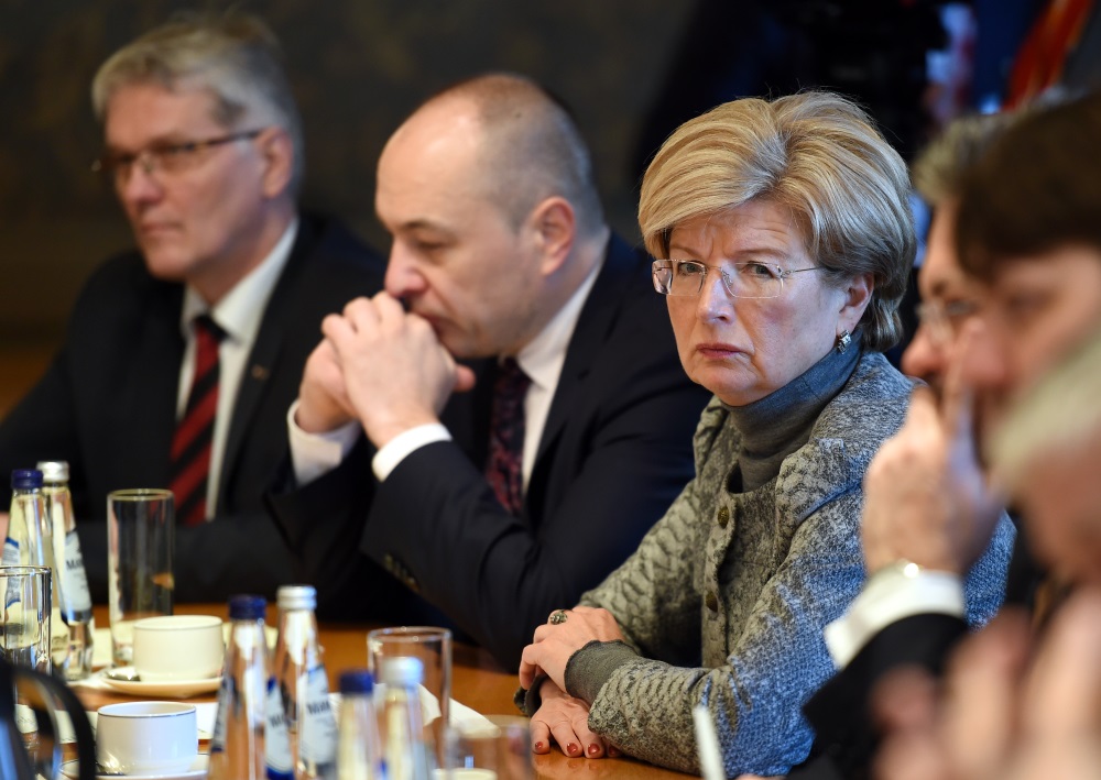 Arhīva foto. Inguna Sudraba vienā no Saeimas sēdēm.
