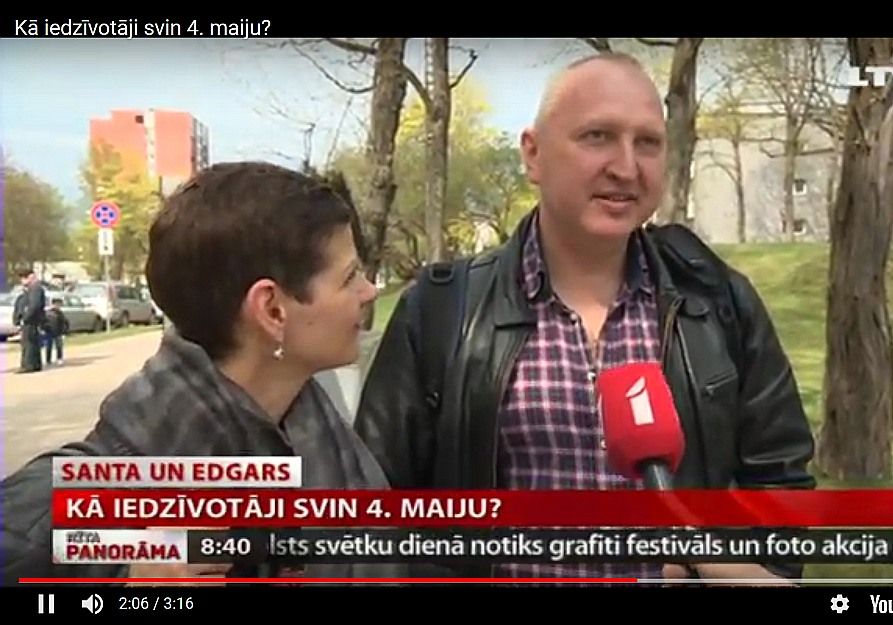 Par svētku izjūtu jautājot nejaušiem garāmgājējiem, LTV “Rīta panorāma” padarīja to izpratni plašāku.