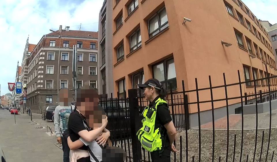 Attēls no notikuma vietas