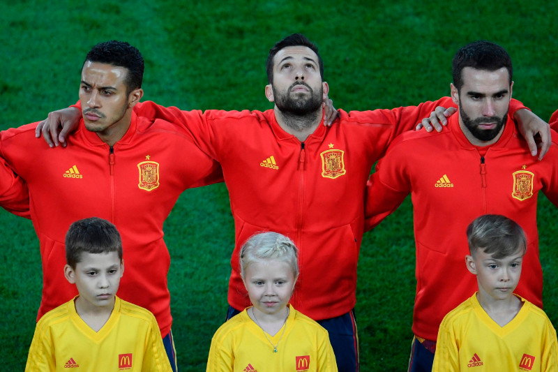 Spānijas futbola izlases spēlētāji