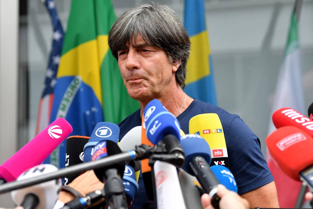Vācijas futbola izlases galvenais treneris Joahims Lēvs.