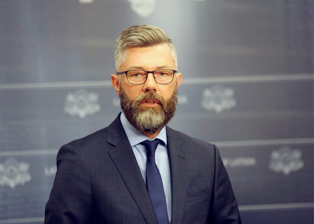 Valsts ieņēmumu dienesta ģenerāldirektora amata kandidāts Māris Skujiņš.
