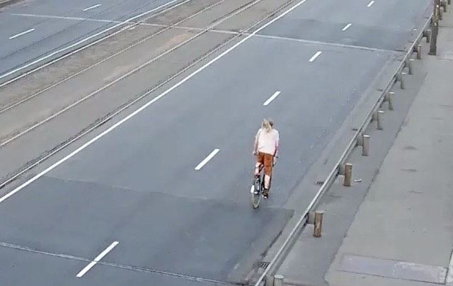 Ekrānuzņēmums no policijas video