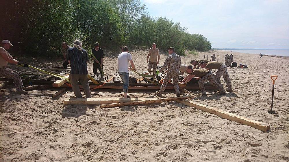 Kuģa vraka izcelšanas darbus Bolderājā veica Nacionālo bruņoto spēku jūrnieki un vietējie iedzīvotāji, bet tos koordinēja Nacionālā kultūras mantojuma pārvalde.