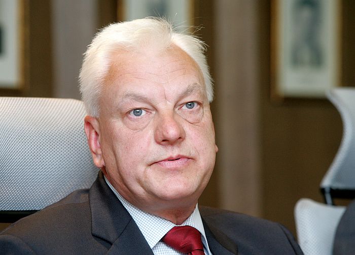 Latvijas Piensaimnieku Centrālās savienības valdes priekšsēdētājs Jānis Šolks.