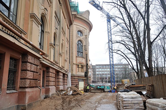 Rekonstrukcija. Latvijas Nacionâlais mâkslas muzejs. . 12/02/2014 foto: Timurs Subhankulovs/Latvijas Avîze