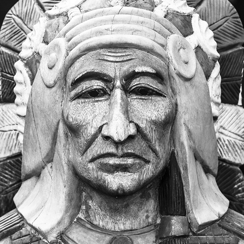 Apaches native american indian head, chief, vintage style