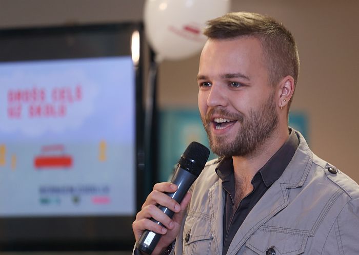 Mūziķis Valters Frīdenbergs .