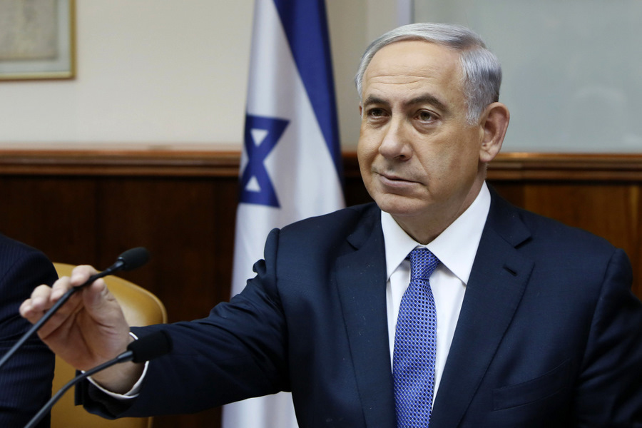 Izraēlas premjerministrs Benjamins Netanjahu