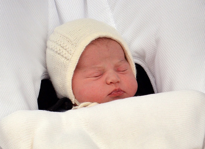 Viņas karaliskā augstība princese Kembridžas Šarlote.