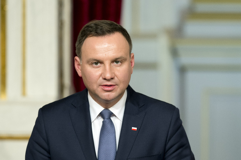 Polijas prezidents Andžejs Duda