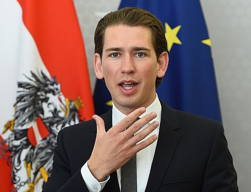 Austrijas valdības vadītājs Sebastians Kurcs
