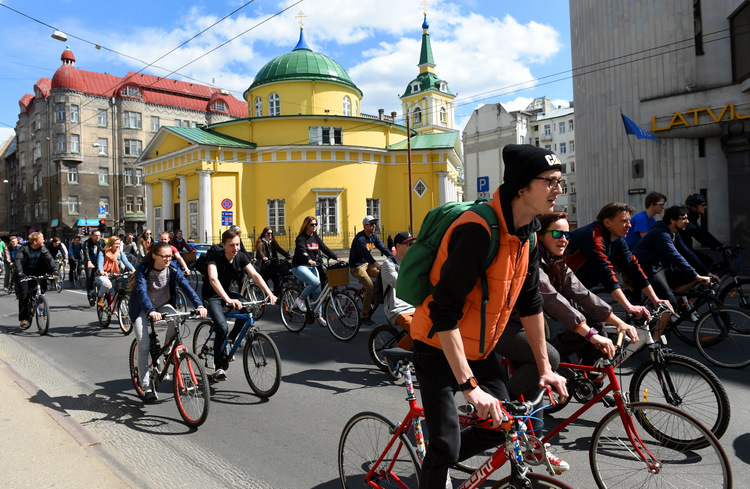 "Kritiskā masa" Rīgas ielās 2016. gadā