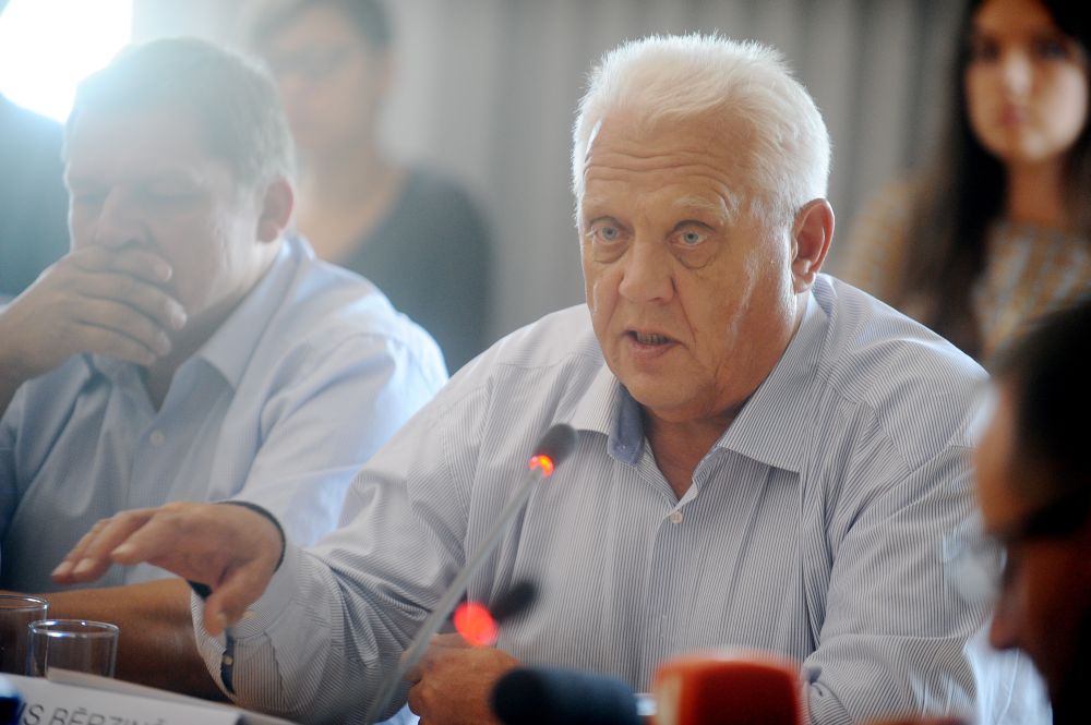 Biedrības “Latvijas ceļu būvētājs” valdes priekšsēdētājs Andris Bērziņš.