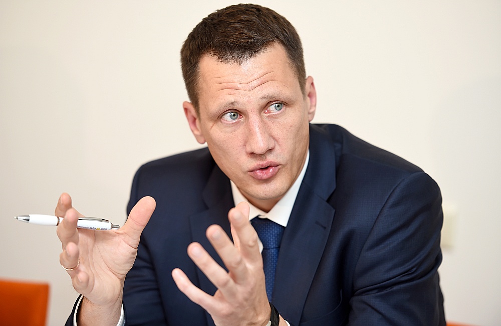 Latvijas Alternatīvo finanšu pakalpojumu asociācijas vadītājs Gints Āboltiņš.