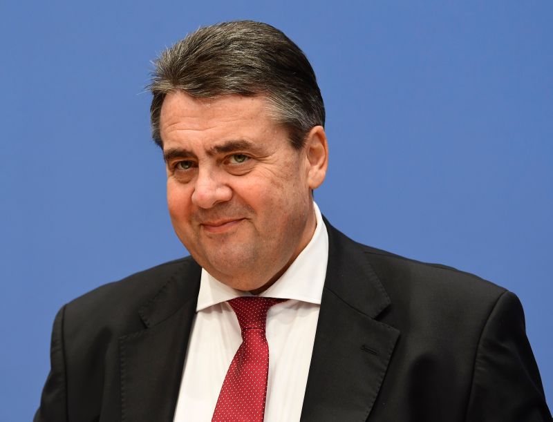Vācijas ārlietu ministrs Zigmārs Gabriels