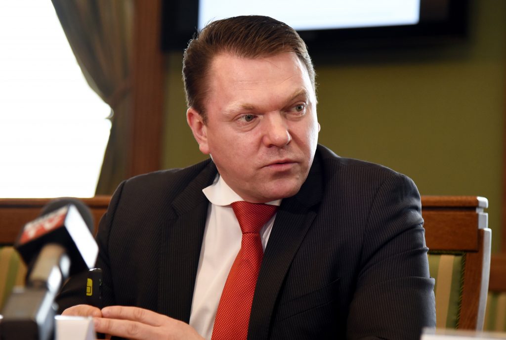 VAS ” Latvijas dzelzceļš” valdes priekšsēdētājs Edvīns Bērziņš.