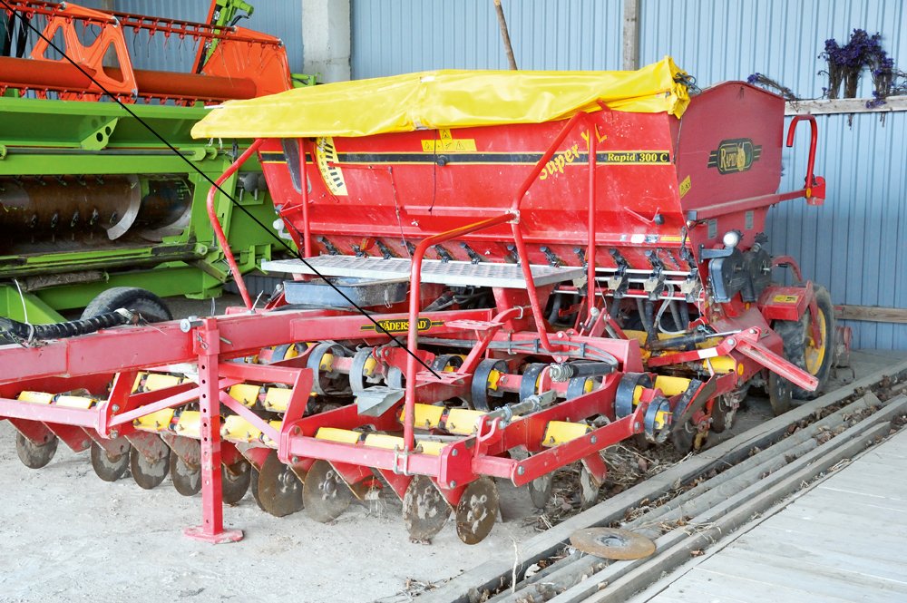 “Vaderstad” sējmašīna.