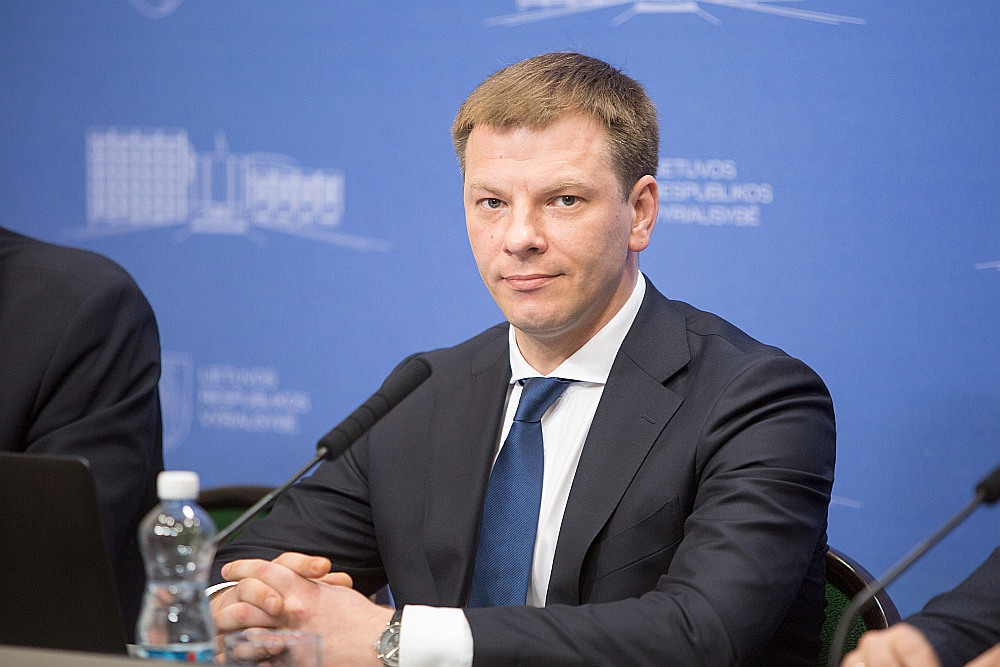 Lietuvas finanšu ministrs Viļus Šapoka