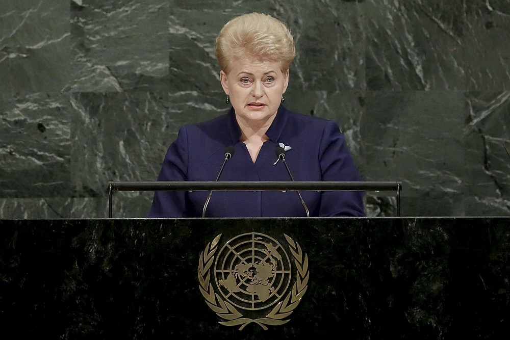 Bijusī Lietuvas prezidente Daļa Grībauskaite.